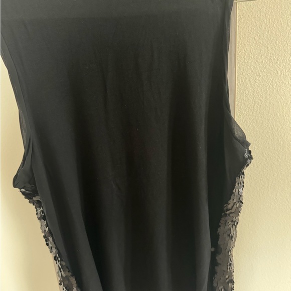 New York & Company Collection Black Sequence Sleeveless-Excellent Condition! - Picture 4 of 6